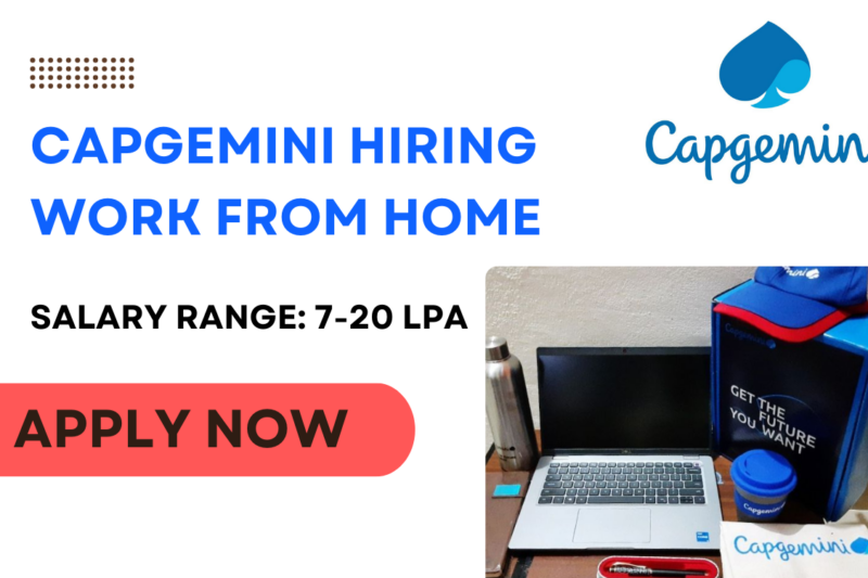 Capgemini Job Openings 2025: Work from Home and Hybrid Roles