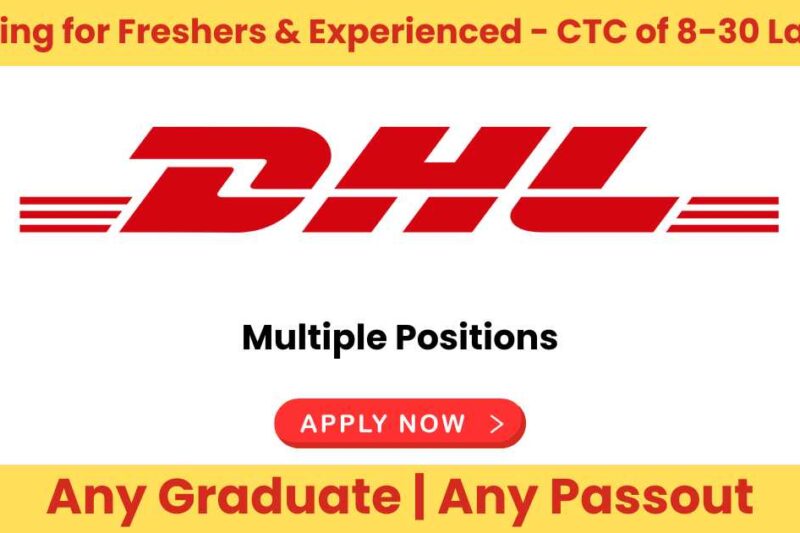 DHL India Careers 2024 – Apply for Logistics & Express Delivery Jobs Across Various Roles